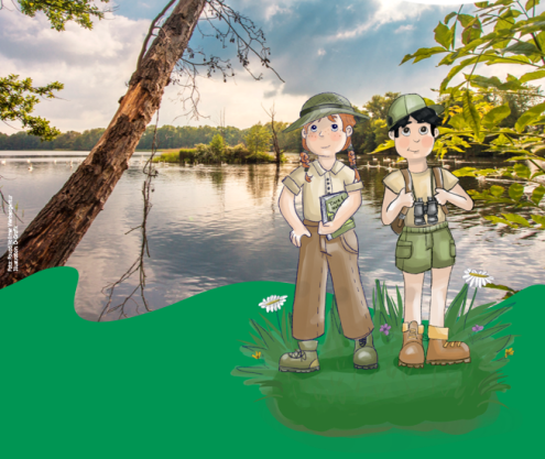 Rangertag im Biosphärenreservat, Foto: Fouad Vollmer Werbeagentur Illustration: Ö-Grafik